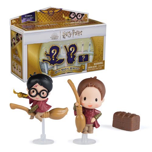 Harry Potter Quidditch Micro Magical Moments Blind Box Mini-Figure 2-Pack Case of 12