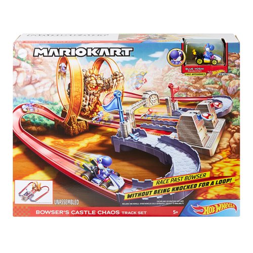 Mario Kart Hot Wheels Bowsers Castle Chaos Playset