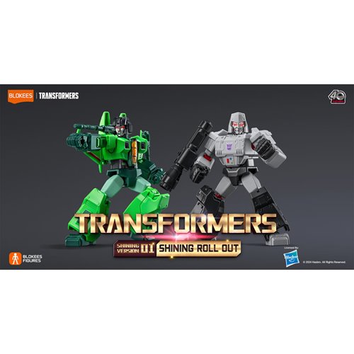 Transformers Shining Version 01 Shining Roll Out Blokees Mini Model Kit Case of 6