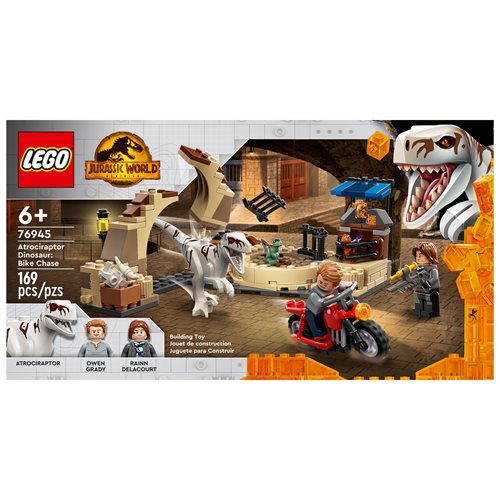 LEGO 76945 Jurassic World Atrociraptor Dinosaur: Bike Chase