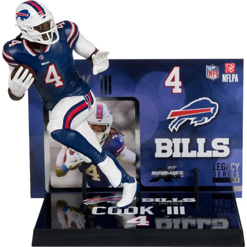NFL SportsPicks Buffalo Bills James Cook 7-Inch Posed Figure