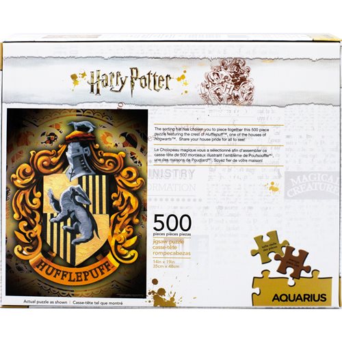 Harry Potter Hufflepuff Logo 500-Piece Puzzle