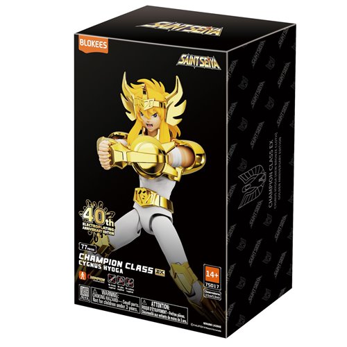 Saint Seiya Cygnus Hyoga CC-EX Blokees Model Kit