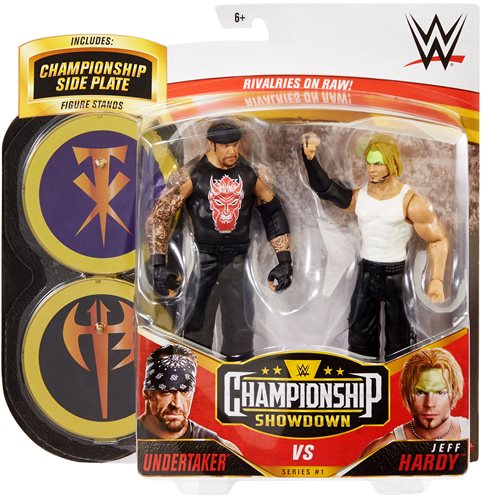WWE Championship Showdown Series 1 Action Figure 2-Pack Case