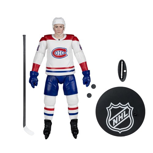 NHL McFarlanes SportsPicks Montreal Canadiens Lane Hutson 6-Inch Scale Articulated Action Figure