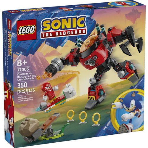 LEGO 77005 Sonic the Hedgehog Knuckles vs. Dr. Eggman Egg Crusher Mech
