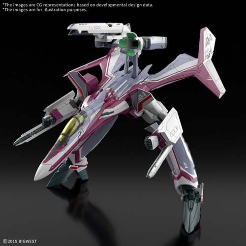 Macross Delta VF-31C Siegfried Mirage Farina Jenius Use High Grade 1:100 Scale Model Kit