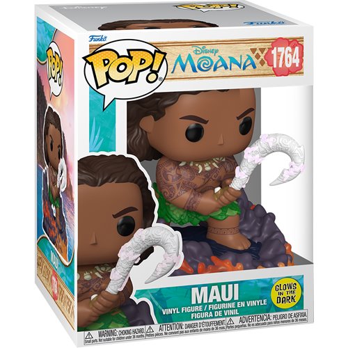 Moana Maui Glow-in-the-Dark Premium Funko Pop! Vinyl Figure