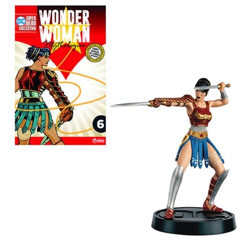 DC Wonder Woman Mythologies Divine Armor Statue with Collector Magazine #6