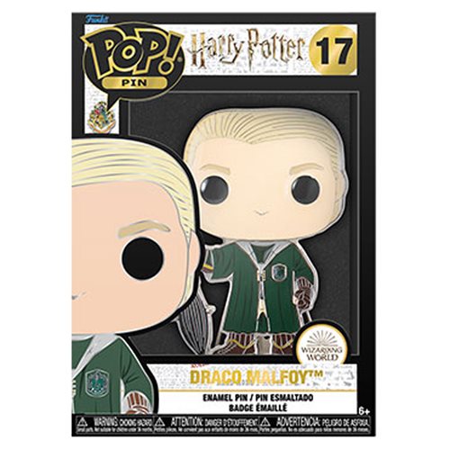 Harry Potter Draco Malfoy Large Enamel Pop! Pin