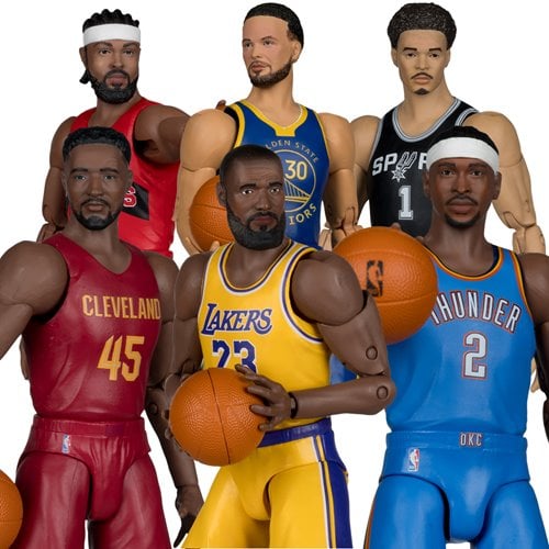 NBA McFarlane SportsPicks Wave 1 6-Inch Scale Action Figure Case of 6