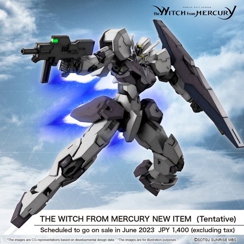 Mobile Suit Gundam: The Witch from Mercury Gundam Tentative High Grade 1:144 Scale Model Kit