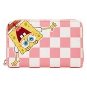 SpongeBob SquarePants and Patrick Star Checkered Zip-Around Wallet