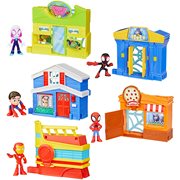 Spidey and His Amazing Friends City Blocks Playsets Wave 2