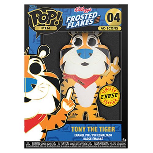 Frosted Flakes Tony The Tiger Large Enamel Pop! Pin