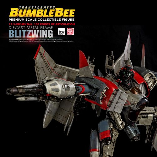 Transformers Bumblebee Movie Blitzwing Premium Action Figure