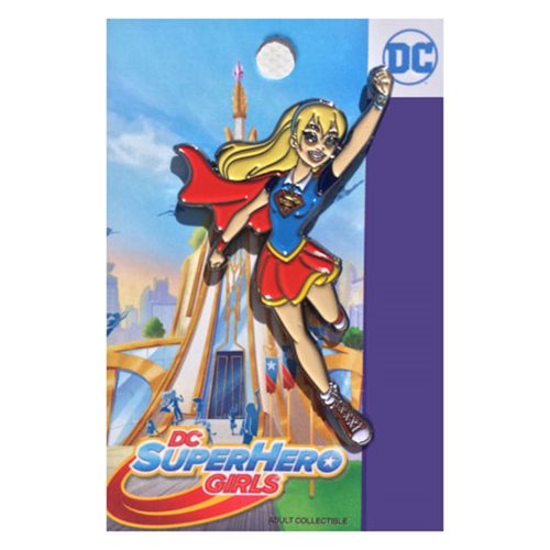 DC Superhero Girls Supergirl Flying Pin - Entertainment Earth