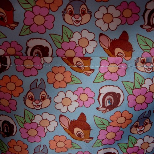 Bambi Floral Micro-Mini Convertible Backpack