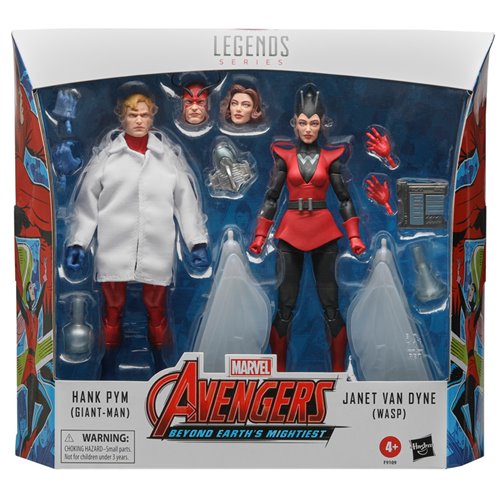 Avengers Marvel Legends Series Hank Pym (Giant-Man) and Janet Van
