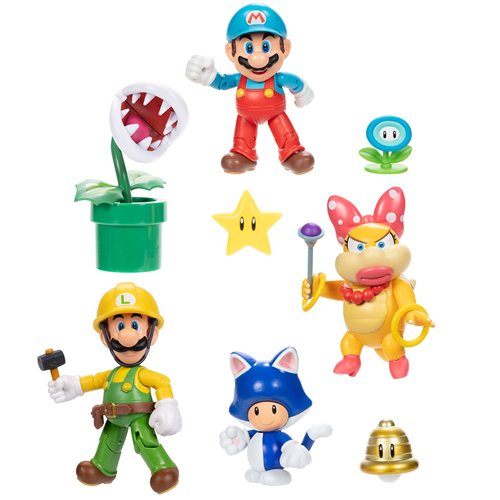 World of Nintendo Super Mario 4-Inch Action Figures Wave 44 Case of 12
