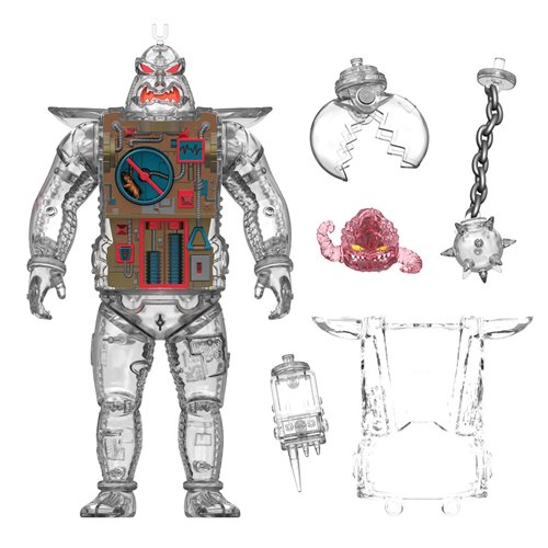 Teenage Mutant Ninja Turtles Krang Android Body (Clear) Super Cyborg Vinyl Figure