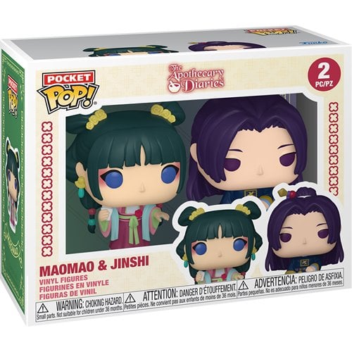 The Apothecary Diaries Maomao and Jinshi Funko Pocket Pop! Mini-Figure 2-Pack