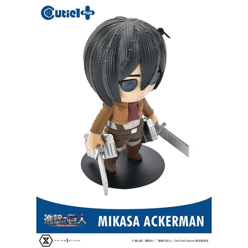 Attack on Titan Mikasa Ackerman Cutie1 Plus Vinyl Figure