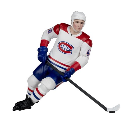 NHL McFarlanes SportsPicks Montreal Canadiens Lane Hutson 6-Inch Scale Articulated Action Figure