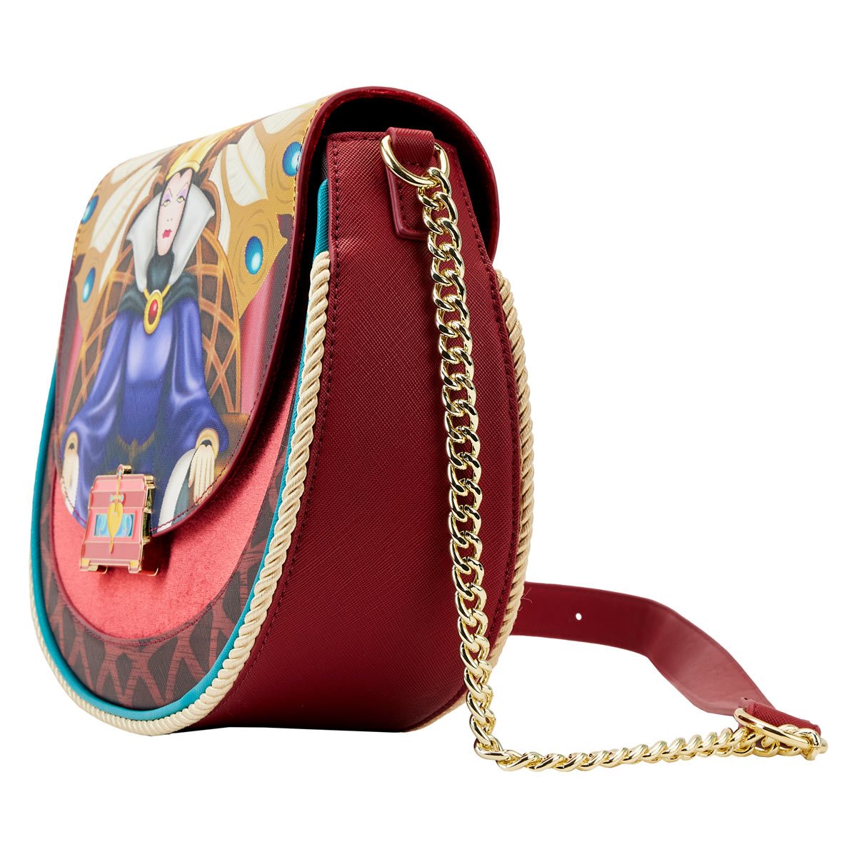 Loungefly Disney Snow White Bird Friends Crossbody Satchel Handbag Purse,  rose : Amazon.de: Fashion