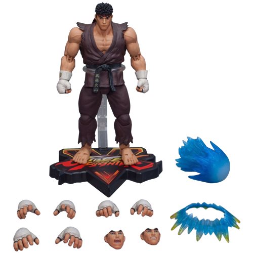 Street Fighter V Ryu Brown Ver. 1:12 Scale Action Figure - NYCC 2017 Exclusive