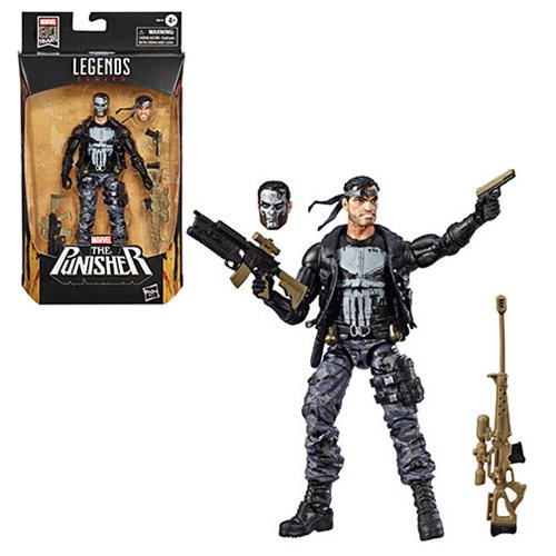 Hasbro Marvel Legends The Punisher 6 In much Action Figure MOC new 2019 