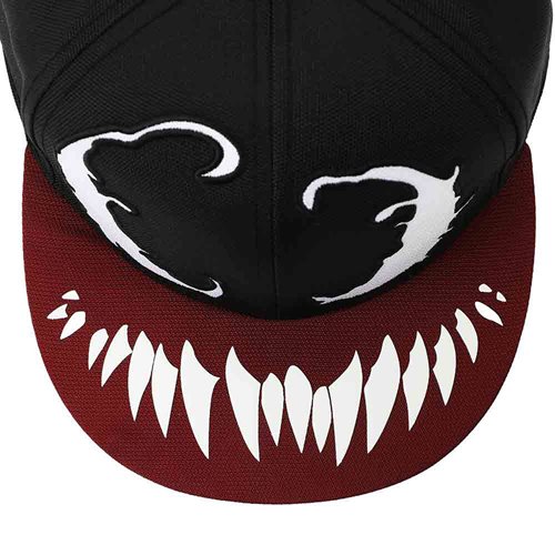 Marvel Venom Face Snapback Hat