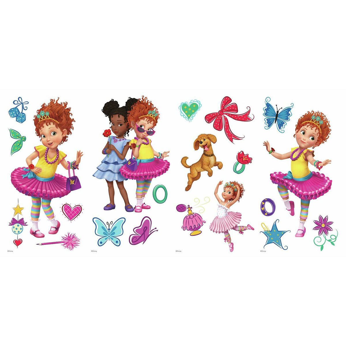 Fancy Nancy Peel and Stick Wall Decals.