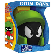 Duck Dodgers Marvin the Martian Helmet Bank
