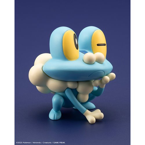 Pokemon Calem with Froakie ArtFX J 1:8 Scale Statue