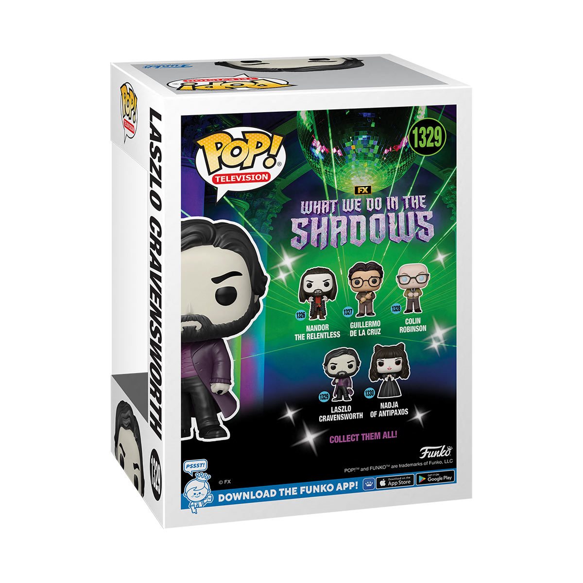 Funko Pop! TV: What We Do In The Shadows - Laszlo - Figura In Vinile Da Collezione, Altezza 9,5 Cm - Regalo Ufficiale Per Fans Della Serie