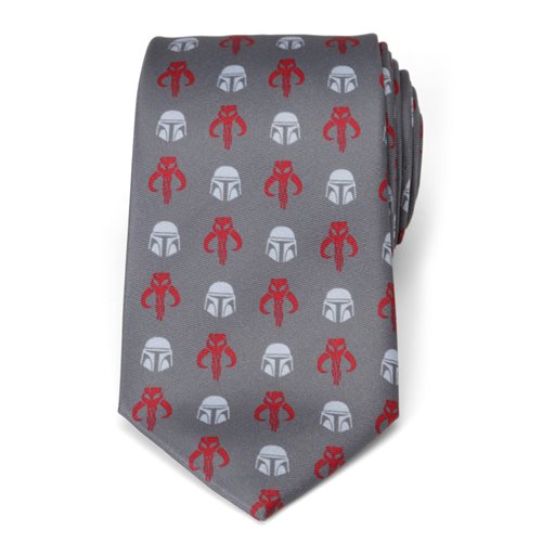 Star Wars The Mandalorian Gray Men's Tie