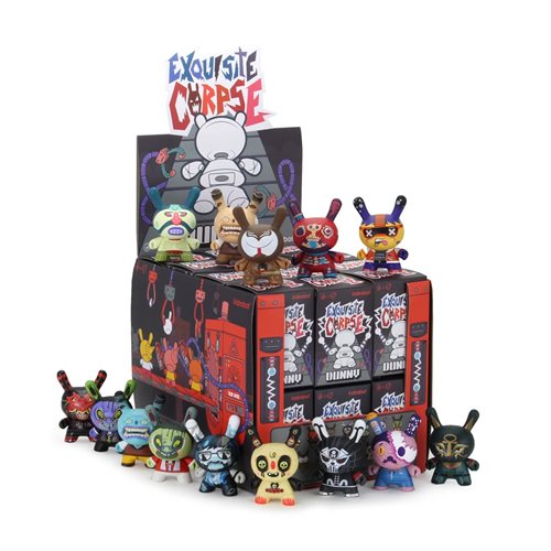 Exquisite Corpse Dunny Mini-Figure Display Tray