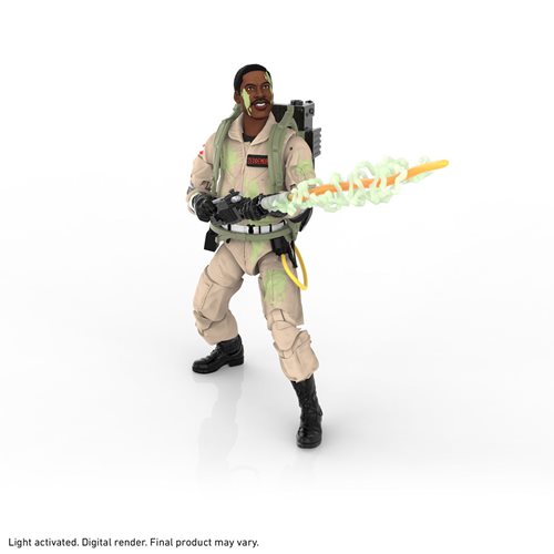 Ghostbusters Plasma Series Glow-in-the-Dark Winston Zeddemore 6-Inch Action Figure