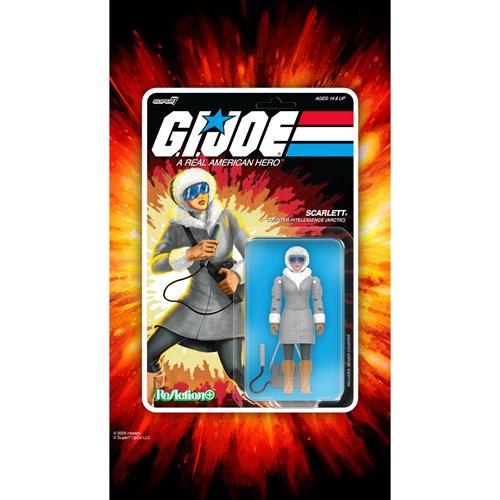 G.I. Joe Arctic Scarlett 3 3/4-Inch ReAction+ Figure