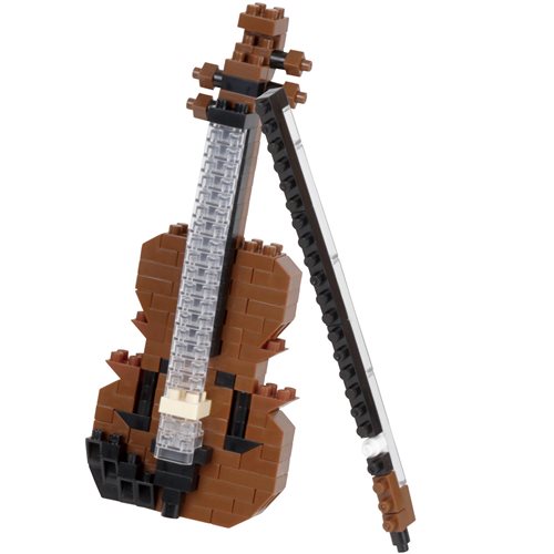 Violin Instrument Nanoblock Constructible Figure