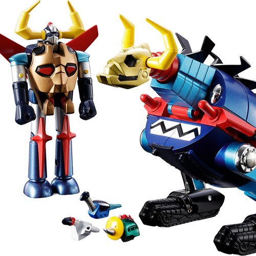 Dino Mech Gaiking Daikumaryu and Gaiking Chogokin Action Figure