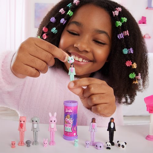 Mini BarbieLand Cutie Reveal Doll Case of 10