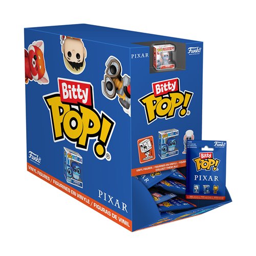 Pixar Funko Bitty Pop! Mini-Figure Singles Case of 32