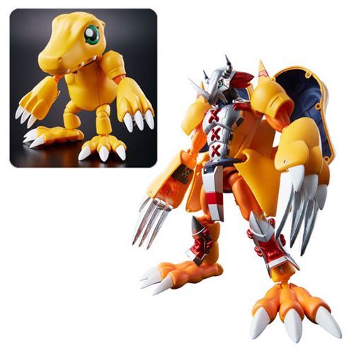 Digimon Adventure 01 WarGreymon Agumon Digivolving Spirits Action Figure