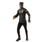 Black Panther Costume Top with Mask