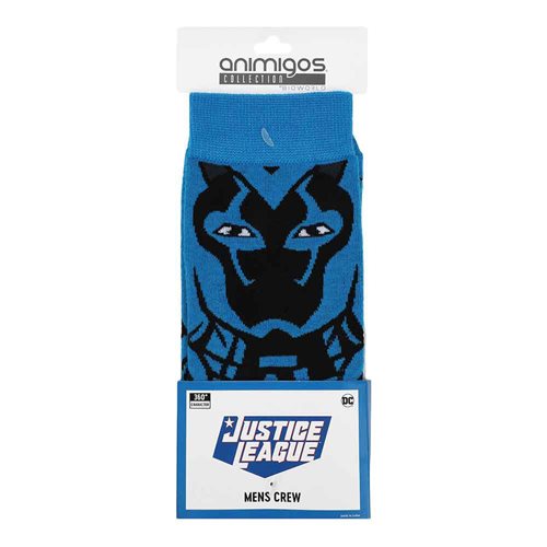 Justice League Blue Beetle Animigos 360 Character Socks