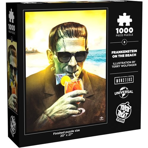 Frankenstein at the Beach 1000-Piece Puzzle
