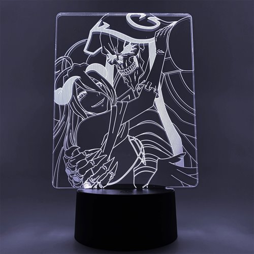 Overlord Ains Ooal Gown and Albedo Otaku Lamp