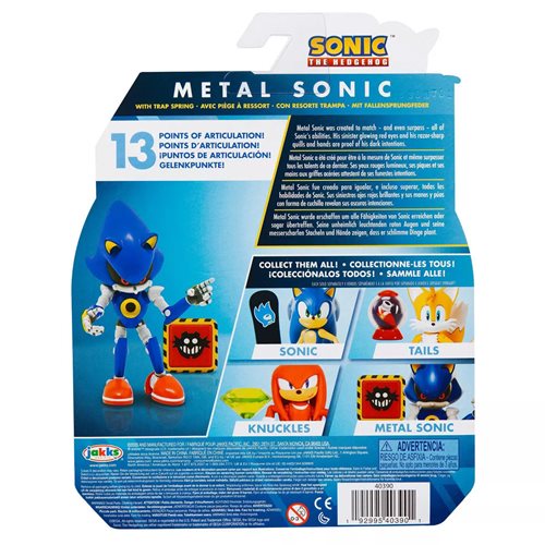 Sonic the Hedgehog: Metal Sonic 4-Inch Figure, Not Mint